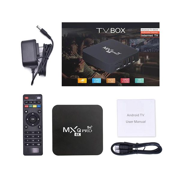 

mx2 mxq pro rk3229 1gb 8gb/2gb 16gb quad core android 9.0 tv box with 2.4g 5g wifi 4k media player
