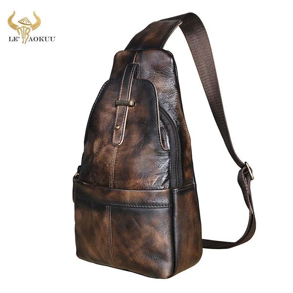 natural leather men fashion coffee travel triangle sling chest bag design 8" tablet one shoulder strap daypack male 196 waist bags
natural leather men fashion coffee travel triangle sling chest bag design 8" tablet one shoulder strap daypack male 196 waist bags