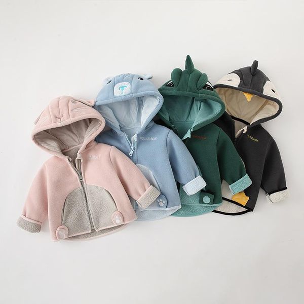 jackets children's autumn and winter plus fleece hooded polar warm jacket boys girls cartoon fashion cute long-sleeved, Blue;gray
jackets children's autumn and winter plus fleece hooded polar warm jacket boys girls cartoon fashion cute long-sleeved, Blue;gray