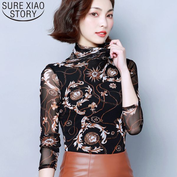 elegant fashion printed basic shirts autumn long sleeve turtleneck thin women casual plus size ladies 6252 50 210415, White
elegant fashion printed basic shirts autumn long sleeve turtleneck thin women casual plus size ladies 6252 50 210415, White