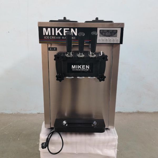 commercial ice cream machine three flavors soft makers 1600w making 
commercial ice cream machine three flavors soft makers 1600w making