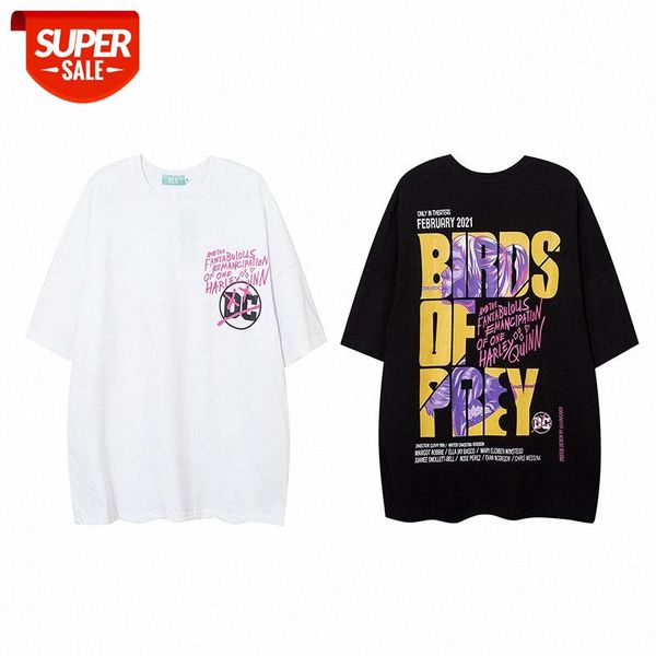 sakahara community stream niche alphabet hip-hop lovers t-shirt men and women loose short sleeves #hr40, White;black
sakahara community stream niche alphabet hip-hop lovers t-shirt men and women loose short sleeves #hr40, White;black