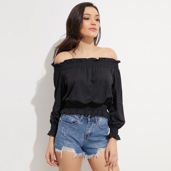 women's blouses & shirts asia garden long sleeve women blouse summer cotton womens casual shirt frilled ruffles belly blusas, White
women's blouses & shirts asia garden long sleeve women blouse summer cotton womens casual shirt frilled ruffles belly blusas, White