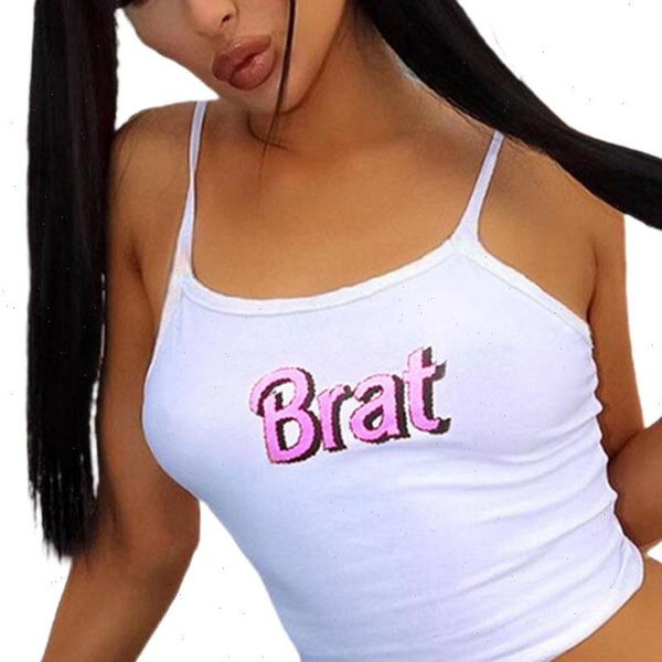 slim vest women tank music festival harajuku clubwear summer y2k brat letter printed white camis cropped top
slim vest women tank music festival harajuku clubwear summer y2k brat letter printed white camis cropped top