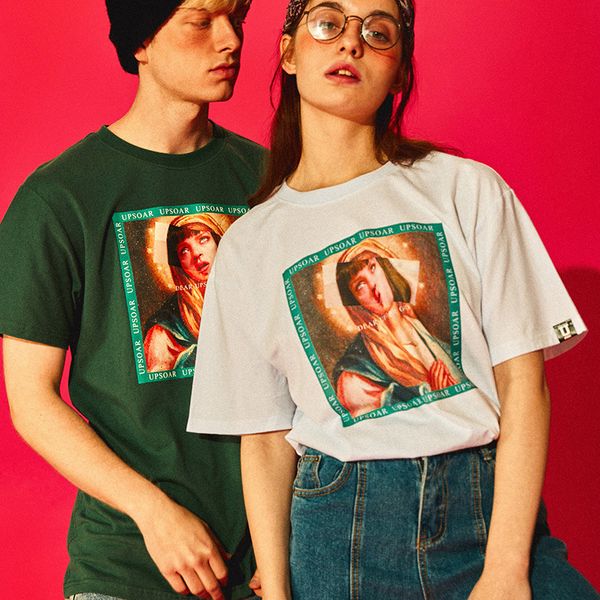 men's t-shirts summer original trendy personality simple pattern printed short-sleeved cotton round neck and women's t-shirt zwn7, White;black
men's t-shirts summer original trendy personality simple pattern printed short-sleeved cotton round neck and women's t-shirt zwn7, White;black