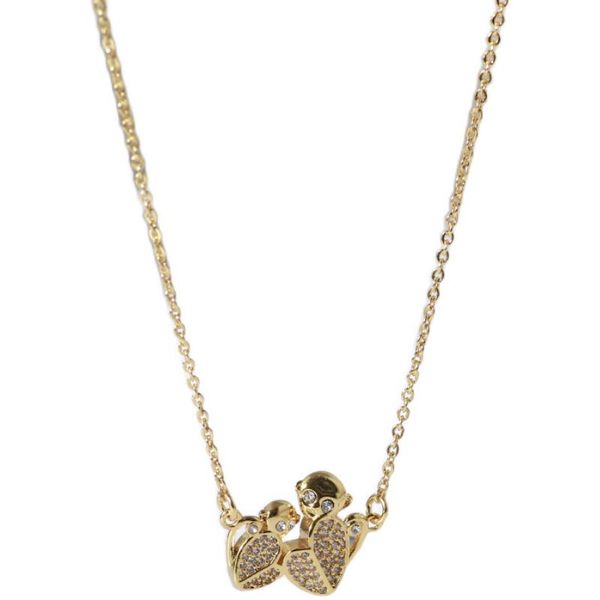 pendant necklaces european and american love zircon necklace simple wind gold monkey tight collarbone chain gift birthday, Silver
pendant necklaces european and american love zircon necklace simple wind gold monkey tight collarbone chain gift birthday, Silver