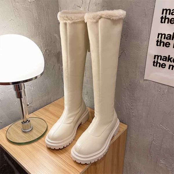 thick platform knee high boots women warm plush winter shoes soft fur long botas de mujer zip pu leather heels chunky 211217, Black
thick platform knee high boots women warm plush winter shoes soft fur long botas de mujer zip pu leather heels chunky 211217, Black