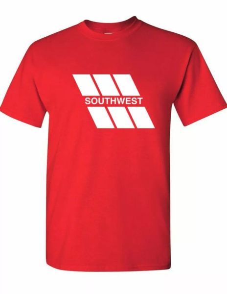 southwest airlines retro logo tee shirt fly air travel white red cotton t-shirt, White;black
southwest airlines retro logo tee shirt fly air travel white red cotton t-shirt, White;black