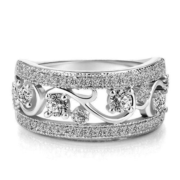 cluster rings selling european and american wind luxury hollowed flower zircon ring female fashion party, Golden;silver
cluster rings selling european and american wind luxury hollowed flower zircon ring female fashion party, Golden;silver