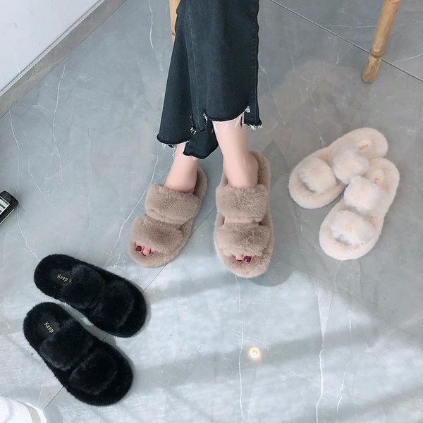 winter indoor slippers ladies plush household warm cotton comfortable rubber solid color, Black
winter indoor slippers ladies plush household warm cotton comfortable rubber solid color, Black