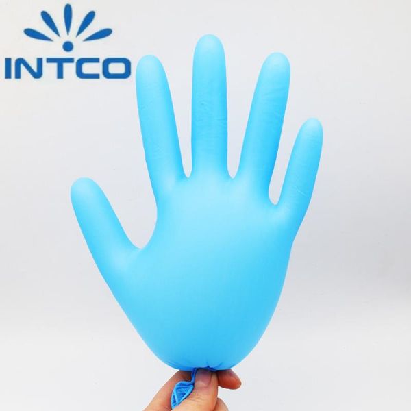 intco nitrile gloves disposable synthetic vinyl and blend blue 100pcs per box en455 en374 avaliable
intco nitrile gloves disposable synthetic vinyl and blend blue 100pcs per box en455 en374 avaliable
