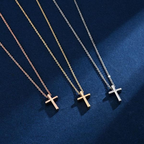 pendant necklaces vjgyho 925 sterling silver fashion cross necklace for women fit friend gift collares para mujer kpop accessories jewelry
pendant necklaces vjgyho 925 sterling silver fashion cross necklace for women fit friend gift collares para mujer kpop accessories jewelry