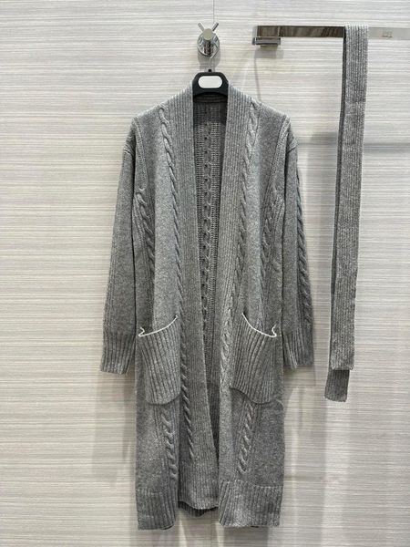 women's knits & tees high-end clothing cashmere knitting cardigan jackets winter fashion loose lace-up design sweater coat 5610, White
women's knits & tees high-end clothing cashmere knitting cardigan jackets winter fashion loose lace-up design sweater coat 5610, White