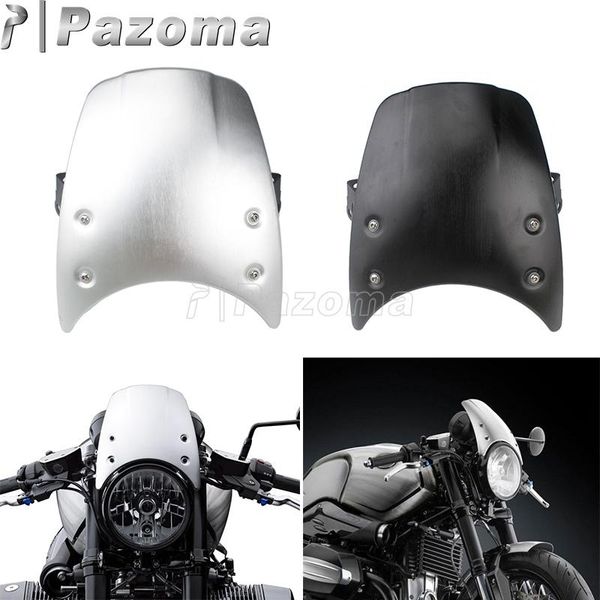 black silver motorcycle windshield round headlights street bike windscreen for r nine t 2014 2021
black silver motorcycle windshield round headlights street bike windscreen for r nine t 2014 2021
