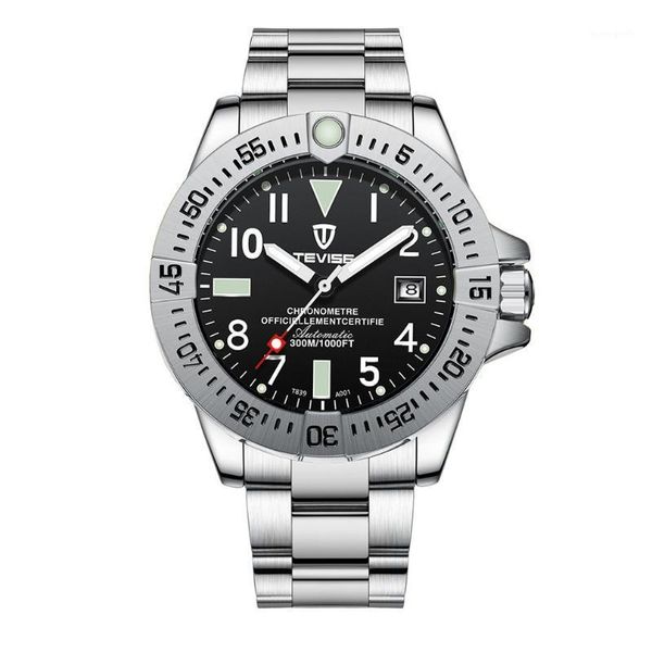 fashion business mechanical watch waterproof luxury automatic steel belt men's wristwatches, Slivery;brown
fashion business mechanical watch waterproof luxury automatic steel belt men's wristwatches, Slivery;brown