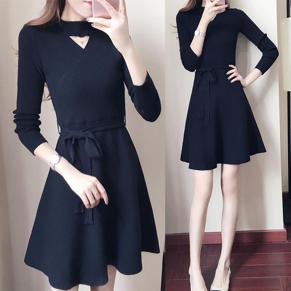 casual dresses women dress long sleeve thick warm winter slim plus size xl spring autumn fashion mother clothing, Black;gray
casual dresses women dress long sleeve thick warm winter slim plus size xl spring autumn fashion mother clothing, Black;gray