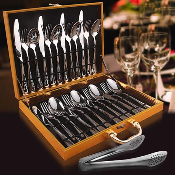 dinnerware sets european 24 pcs flatware stainless steel set fork spoon knife kitchen gold metal 3dcjs24
dinnerware sets european 24 pcs flatware stainless steel set fork spoon knife kitchen gold metal 3dcjs24