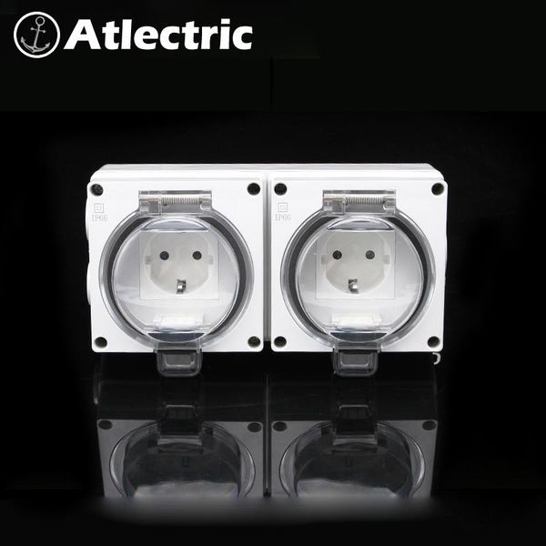 smart home control atlectric ip66 de/ru/es standard plug switch socket weatherproof waterproof and dustproof case outdoor wall outlet safety
smart home control atlectric ip66 de/ru/es standard plug switch socket weatherproof waterproof and dustproof case outdoor wall outlet safety