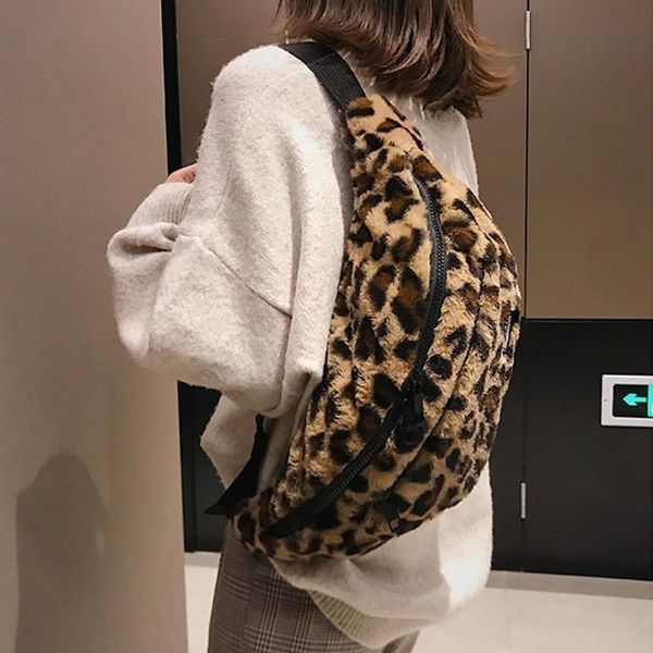 women chest bags leopard plush fanny pack bag shoulder female large capacity phone money waist packs sac banana femme #25
women chest bags leopard plush fanny pack bag shoulder female large capacity phone money waist packs sac banana femme #25