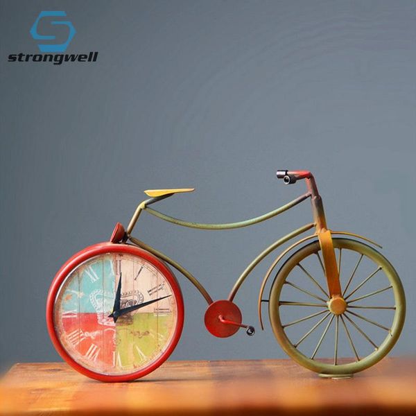 desk & table clocks strongwell nordic trendy iron art bicycle clock retro deskpattern vintage home shabby
desk & table clocks strongwell nordic trendy iron art bicycle clock retro deskpattern vintage home shabby