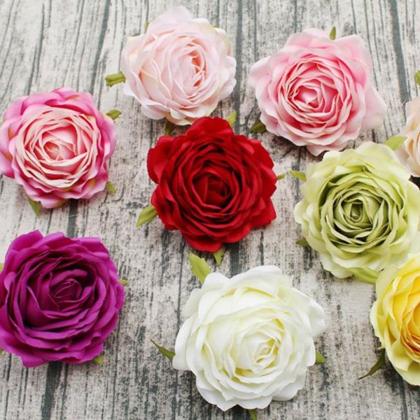 arrival 9cm artificial rose flower head fake bride bouquet for wedding party decoration decorative flowers & wreaths
arrival 9cm artificial rose flower head fake bride bouquet for wedding party decoration decorative flowers & wreaths