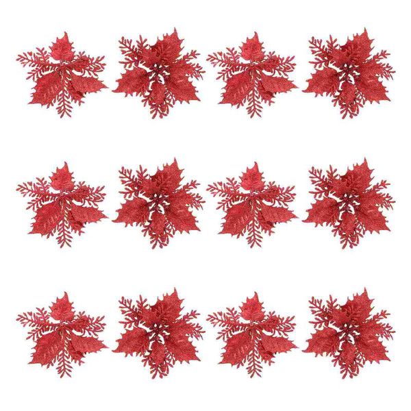 decorative flowers & wreaths 12pcs artificial tree flower decor glitter hanging prop xmas ornament
decorative flowers & wreaths 12pcs artificial tree flower decor glitter hanging prop xmas ornament