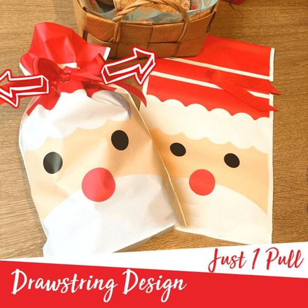 christmas decorations 50pcs drawstring storage bag candy gift santa claus elk bags bottle 30o8
christmas decorations 50pcs drawstring storage bag candy gift santa claus elk bags bottle 30o8