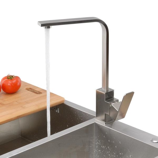 bathroom sink faucets kitchen faucet 304 stainless steel brush square mixer tap deck mounted single handle and cold water
bathroom sink faucets kitchen faucet 304 stainless steel brush square mixer tap deck mounted single handle and cold water