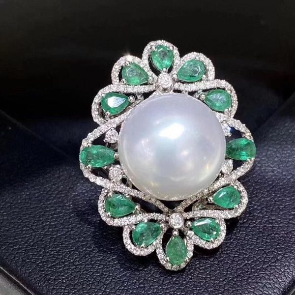 cluster rings d115 fine pearl ring jewelry 925 sterling silver natural fresh water 12-11mm white peals for women pearls, Golden;silver
cluster rings d115 fine pearl ring jewelry 925 sterling silver natural fresh water 12-11mm white peals for women pearls, Golden;silver