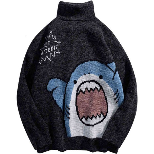 men's sweaters harajuku hip hop men's high neck sweater, japanese cartoon knitted lovers' street clothes, winter 2021, White;black
men's sweaters harajuku hip hop men's high neck sweater, japanese cartoon knitted lovers' street clothes, winter 2021, White;black
