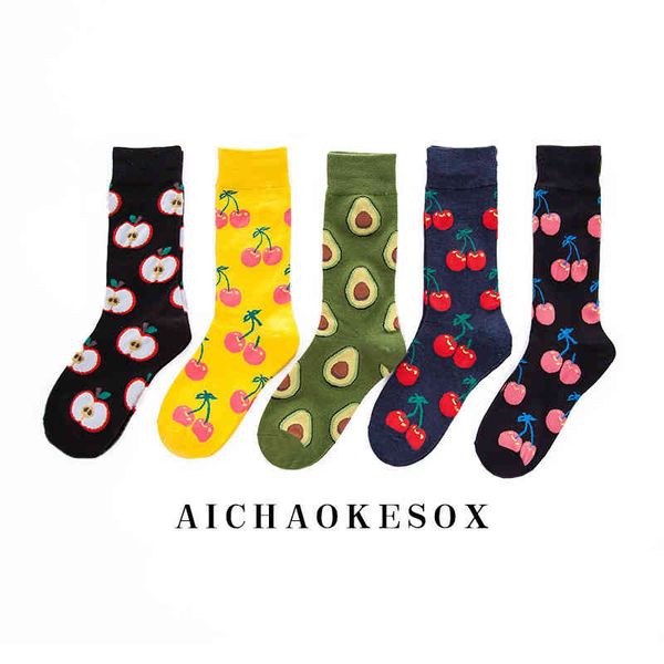 socks autumn and winter lovers fruit personality cartoon oil painting medium tube cotton men women high, Black;white
socks autumn and winter lovers fruit personality cartoon oil painting medium tube cotton men women high, Black;white
