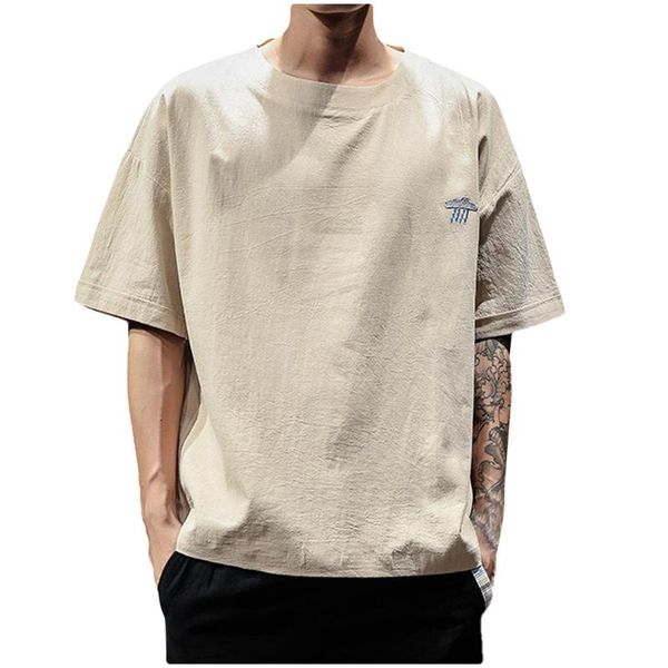 men's t-shirts kancoold men t-shirt 2021 summer casual embroidery cotton linen o-neck short sleeve, White;black
men's t-shirts kancoold men t-shirt 2021 summer casual embroidery cotton linen o-neck short sleeve, White;black