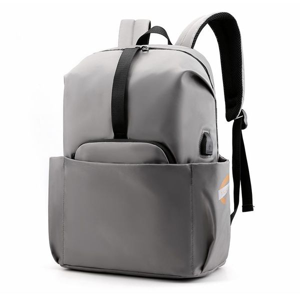 backpack out side open pocket men and women backpacks casual nylon daypacks usb charge shoulder back bag grey
backpack out side open pocket men and women backpacks casual nylon daypacks usb charge shoulder back bag grey