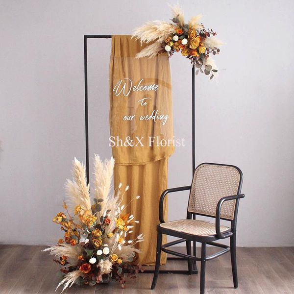 decorative flowers & wreaths retro artificial floral rose dried plants pampas grass fan leaf wedding arch decor flower arrangement party win
decorative flowers & wreaths retro artificial floral rose dried plants pampas grass fan leaf wedding arch decor flower arrangement party win