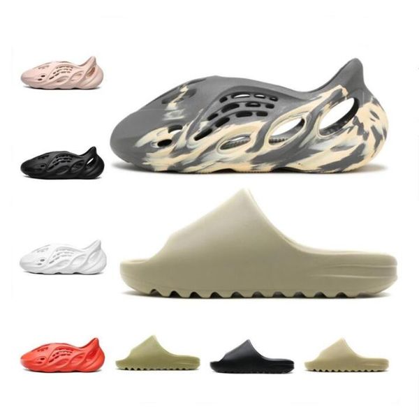 2021 foam runner mxt moon gray ararat men women slippers bone resin desert sand earth brown flat beach sandals with box, Black
2021 foam runner mxt moon gray ararat men women slippers bone resin desert sand earth brown flat beach sandals with box, Black