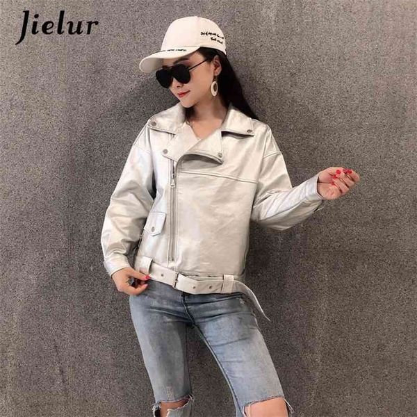 autumn women leather jacket soft pu cool solid color winter coat femme short zipper long sleeve m-l 210426, Black
autumn women leather jacket soft pu cool solid color winter coat femme short zipper long sleeve m-l 210426, Black