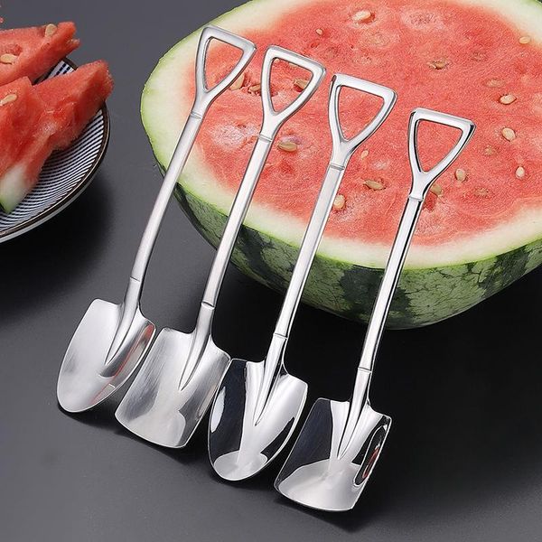 spoons stainless steel shovel scoop creative afternoon tea dessert ice cream coffee mixing spoon tableware kitchen
spoons stainless steel shovel scoop creative afternoon tea dessert ice cream coffee mixing spoon tableware kitchen
