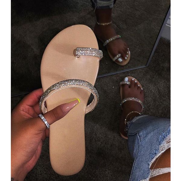 mountain women shoes rhinestones women's sandals wearable slippers simple non-slip soles toe flats, Black
mountain women shoes rhinestones women's sandals wearable slippers simple non-slip soles toe flats, Black