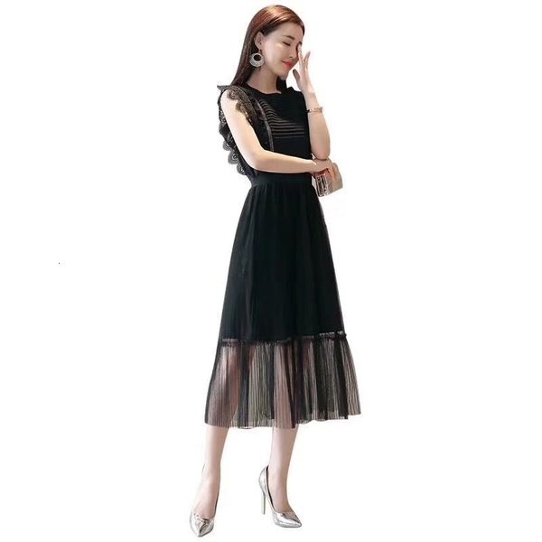 casual dresses summer dresses for the midi women dressed in solid black neck without casual sleeves elegant robes vintage korean dress ladie, Black;gray
casual dresses summer dresses for the midi women dressed in solid black neck without casual sleeves elegant robes vintage korean dress ladie, Black;gray