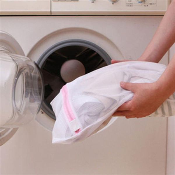 sizes clothes washing machine laundry bra aid lingerie mesh net wash bag pouch basket femme home storage bags
sizes clothes washing machine laundry bra aid lingerie mesh net wash bag pouch basket femme home storage bags