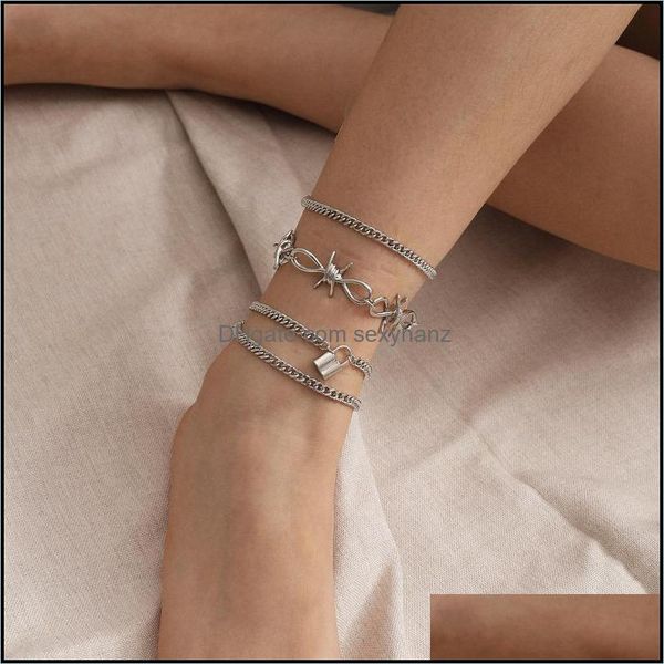 anklets boho anklet bracelet women goth barbed wire lock pendant brambles chain adjustable cuban barefoot sandals foot jewelry calzado drop, Red;blue
anklets boho anklet bracelet women goth barbed wire lock pendant brambles chain adjustable cuban barefoot sandals foot jewelry calzado drop, Red;blue