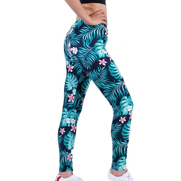 women's leggings chsdcsi fitness slim workout leggins fashion high elastic gym sport jegging women green leaf floral printed, Black
women's leggings chsdcsi fitness slim workout leggins fashion high elastic gym sport jegging women green leaf floral printed, Black
