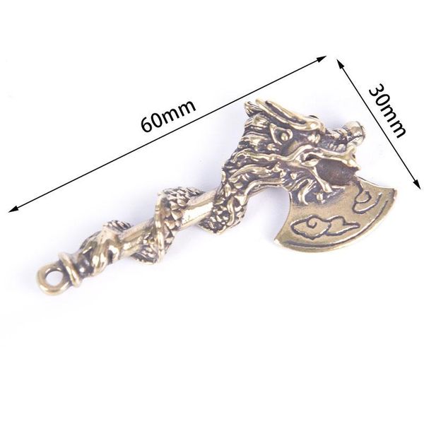 keychains 1pcs brass head axe car key pendant pure copper plate longxiang cloud, Silver
keychains 1pcs brass head axe car key pendant pure copper plate longxiang cloud, Silver