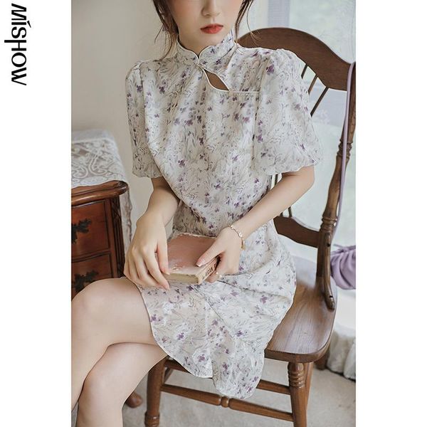 casual dresses mishow cheongsams 2021 summer floral vintage cheongsam dress modern traditional chinese clothes for women female mxa24l0185, Black;gray
casual dresses mishow cheongsams 2021 summer floral vintage cheongsam dress modern traditional chinese clothes for women female mxa24l0185, Black;gray
