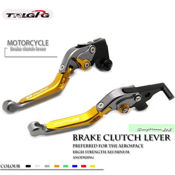 motorcycle brakes 22 colors cnc adjustable folding extendable brake clutch levers for daytona 675 r 2011-2021 2021 2014 2013 12
motorcycle brakes 22 colors cnc adjustable folding extendable brake clutch levers for daytona 675 r 2011-2021 2021 2014 2013 12