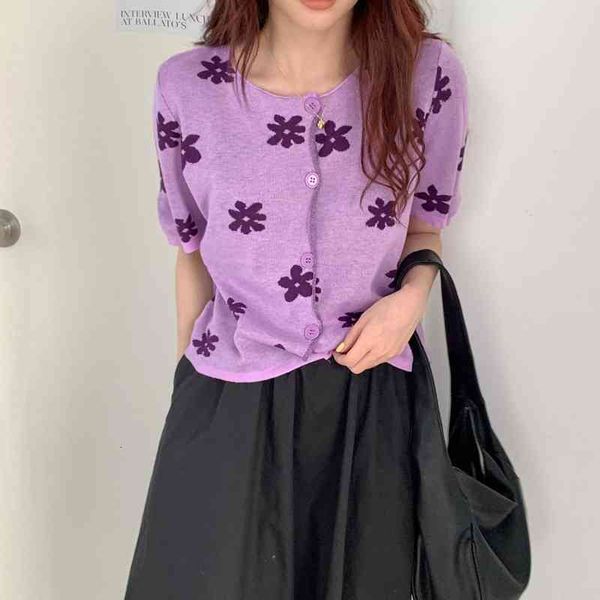 women's knits & tees 2021 summer slim casual knitted all match femme florals cardigans outwear knitwear loose streetwear sweaters coats, White
women's knits & tees 2021 summer slim casual knitted all match femme florals cardigans outwear knitwear loose streetwear sweaters coats, White