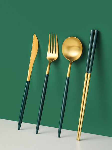 steak knife and fork plate set internet celebrity knife, spoon household three-piece stainless steel dinnerware sets
steak knife and fork plate set internet celebrity knife, spoon household three-piece stainless steel dinnerware sets