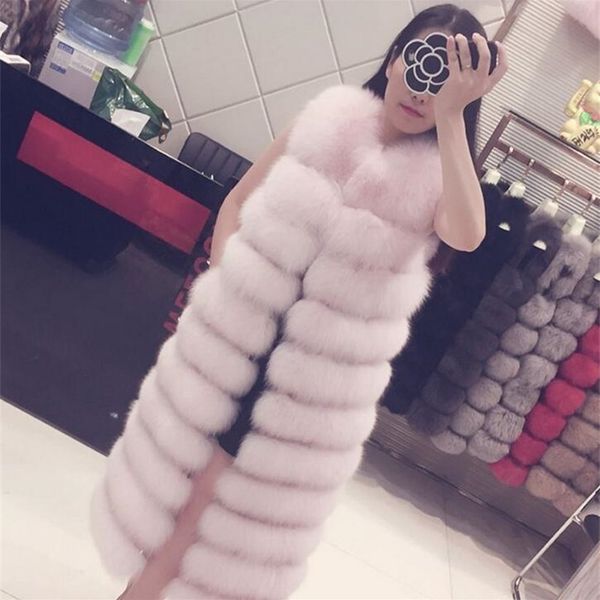 selling whole skin fox fur hooded imitation coat women's long sleeveless vest, Black
selling whole skin fox fur hooded imitation coat women's long sleeveless vest, Black