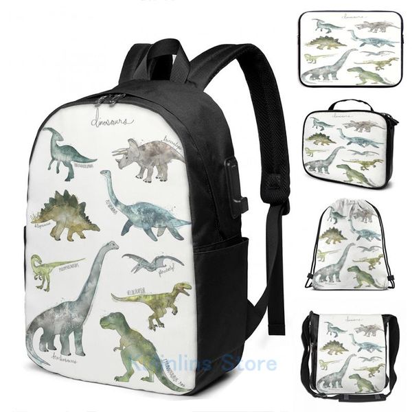 backpack funny graphic print dinosaurs usb charge men school bags women bag travel laptop
backpack funny graphic print dinosaurs usb charge men school bags women bag travel laptop