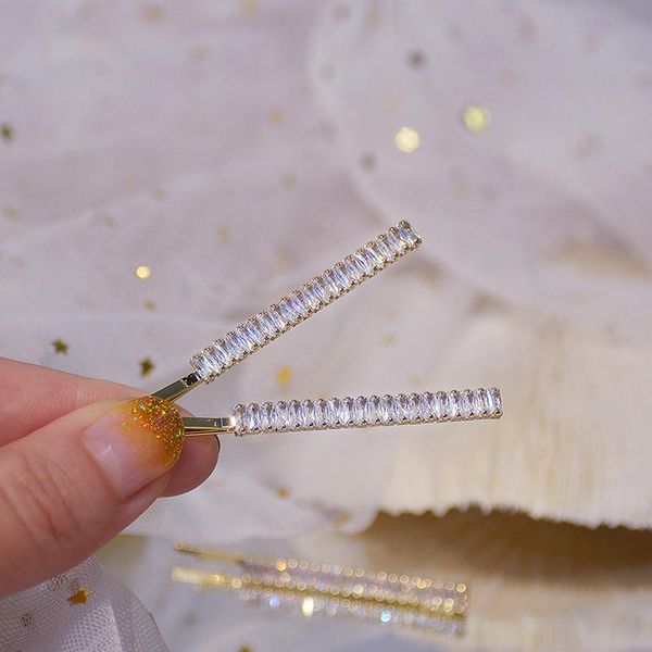 hair clips & barrettes ins cute girl romantic 1 row bling zircon basic hairpin birthday gift party jewelry pendant, Golden;silver
hair clips & barrettes ins cute girl romantic 1 row bling zircon basic hairpin birthday gift party jewelry pendant, Golden;silver